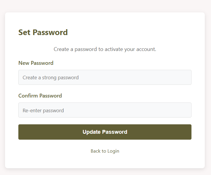 Secure login